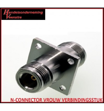 N-CONNECTOR VROUW VERBINDINGSSTUK