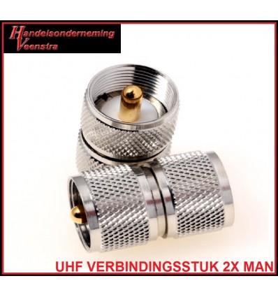 UHF VERBINDINGSSTUK 2X MAN