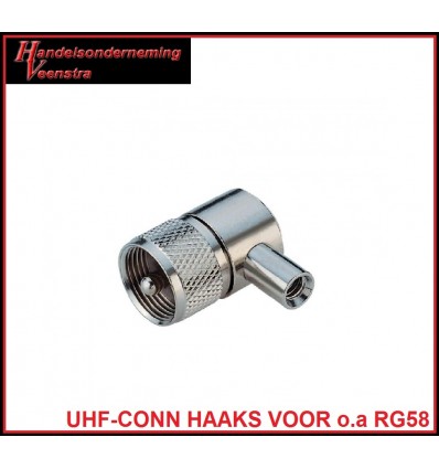 UHF CONN HAAKS VOOR 5MM