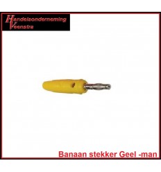 Banaan stekker Geel -man-