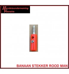 Banaan stekker Rood Man