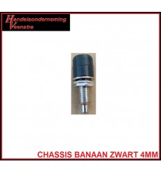 Chassis Banaan Zwart 4mm