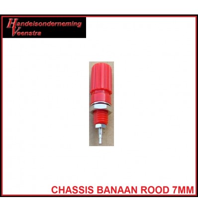Chassis Banaan Red 7mm
