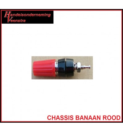 Chassis Banaan Rood 15a