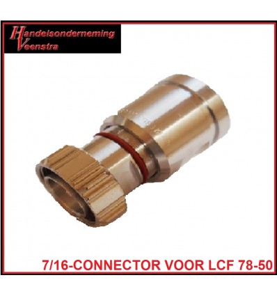 7/16-CONNECTOR VOOR LCF 78-50