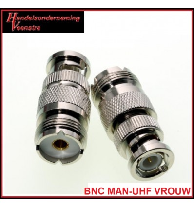 BNC MALE-UHF FEMALE