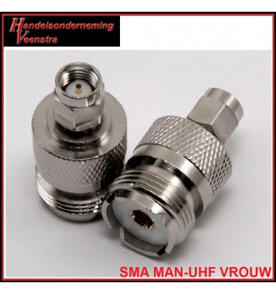 SMA MALE-UHF FEMALE