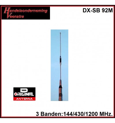 3 Banden:144/430/1200 MHz.