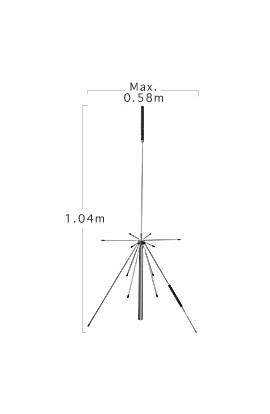 Super Discone Antenna  D150