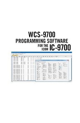 WCS-9700 Programming Software and RT-42 cable for the Icom IC-9700