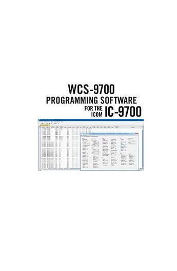 WCS-9700 Programming Software and RT-42 cable for the Icom IC-9700
