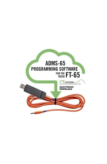 ADMS-65 Programming Software and USB-55 cable for FT-65
