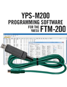 YPS-M200 Programming Software and USB-77 cable for the Yaesu FTM-200DR