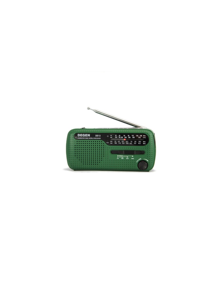 Degen DE13DSP Emergency AM/FM/SW Solar Radio