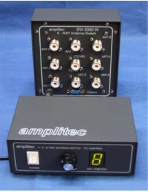 Amplitec PC SW 3000W/8  70 Mhz + Control Box And PC