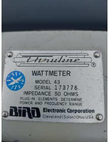 Bird Model 43 RF Wattmeter Sn173776