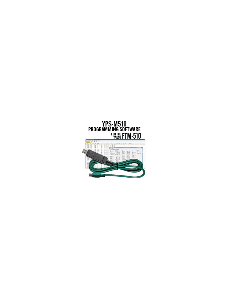Software en USB-77-kabel voor de Yaesu FTM-510D