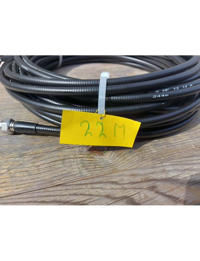 huber +suhner sucofeed 3/8 22meter