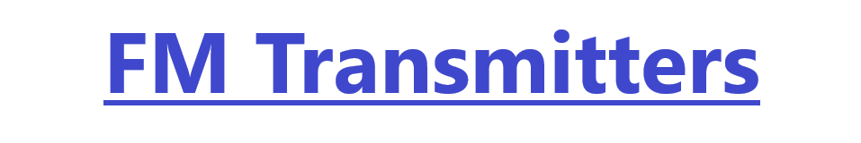 FM Transmitters