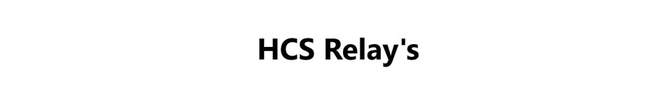 HV-HCS Relay